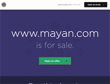 Tablet Screenshot of mayan.com